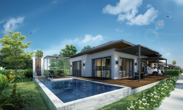 New Private Tropical Modern Villas price Start only 11.7 MB