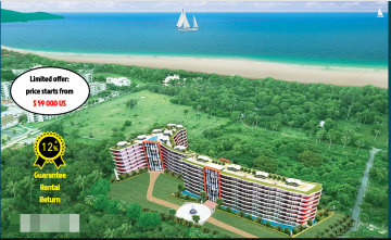 New Affordable Condo Mai Khao Beach for Presale Price start 1.9 MB Phuket