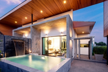 Private pool villas 2-3 bedroom , finishing with high quality touch in Modern Style at Phuket
